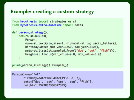 Python code showing the previous strategy, but now your height is between 0.0 and 3.0.